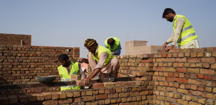 Pakistan Homes - Two Rooms Home Rebuild